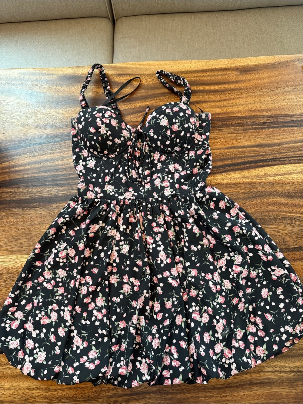Windsor Black Floral Dress